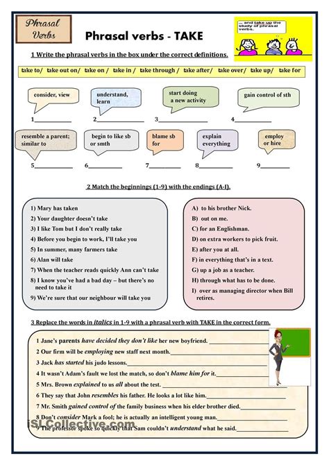 Phrasal Verbs Worksheets Printable Word Searches