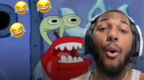 Reacting to the FUNNIEST SpongeBob SquarePants moments EVER! Try Not to ...