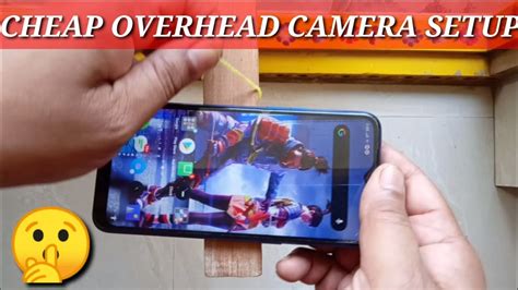 How I Shoot Overhead Videos Cheap Overhead Camera Setup Youtube