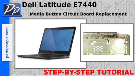 Dell Latitude E7440 Media Button Circuit Board Video Tutorial Teardown Youtube