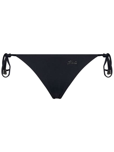 Karl Lagerfeld Bikini Unterteil Karl Choupette Kl Wbt Schwarz