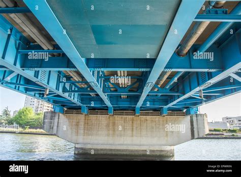 Otakebashi Bridge Sumida River Tokyo Japan Stock Photo Alamy