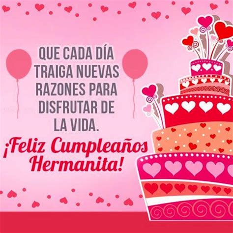 Imágenes y Tarjetas De Feliz Cumpleaños Hermana Ideas Cumpleaños