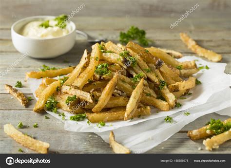 Homemade Parmesan Truffle French Fries Stock Photo By ©bhofack2 155555978