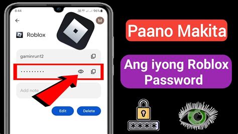 Paano Makita Ang Iyong Password Sa Roblox Bagong Update Tingnan Ang