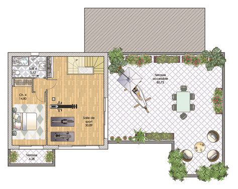 Plan De Maison Une Maison Pour Se Mettre Au Vert Faire Construire