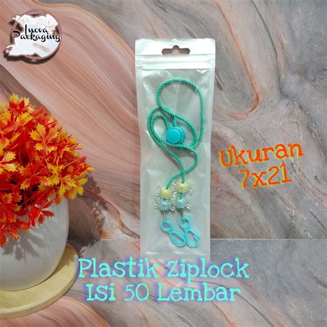 Jual Pastik Ziplock X Cm Plastik Klip Display Isi Lembar