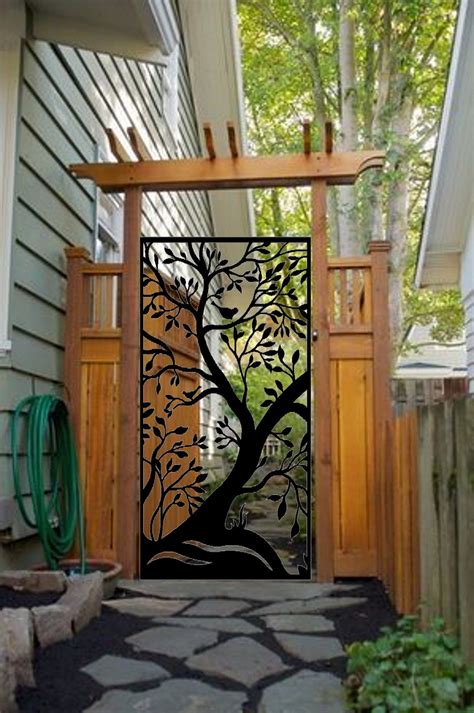 Garden Metal Gate - Etsy