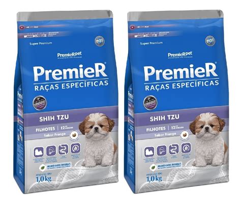 Ração Para Filhote Shitzu - Ração Premier Cão Shih Tzu 1kg Filhote Kit 2 Unidades | Parcelamento ...