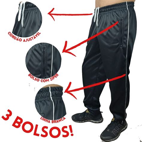 Calça Masculina Esportiva Chimpa Corrida Elastano Academia Shopee Brasil