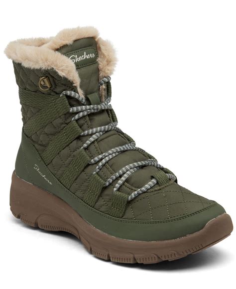 Skechers Relaxed Fit Easy Going - Moro Rock Boots From Finish Line in Green | Lyst