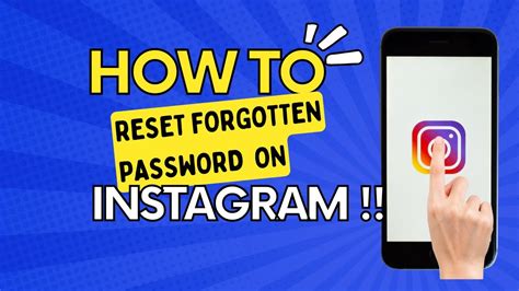 How To Reset Forgotten Instagram Password 2023 Easy Youtube