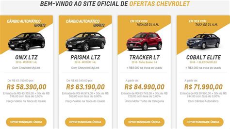 Taxa Zero 10 Marcas E Principais Ofertas E Descontos Em 0 Km