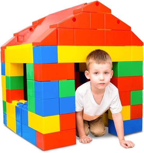 Co T Jumbo Blocks For Toddlers Set Of 134 Plastic India Ubuy