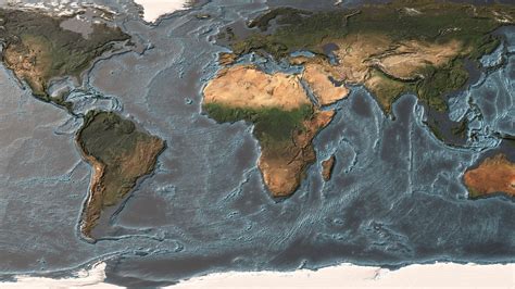 3d Realistic World Map Model Turbosquid 2078843