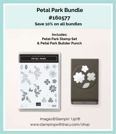 Stampin Up Petal Park Bundle Stamping With Tracy