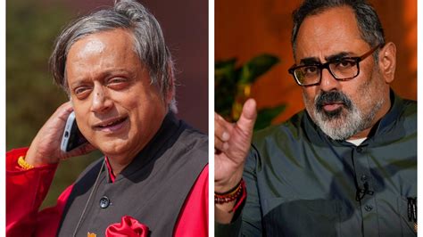 Shashi Tharoor Versus Rajeev Chandrasekhar In Thiruvananthapuram