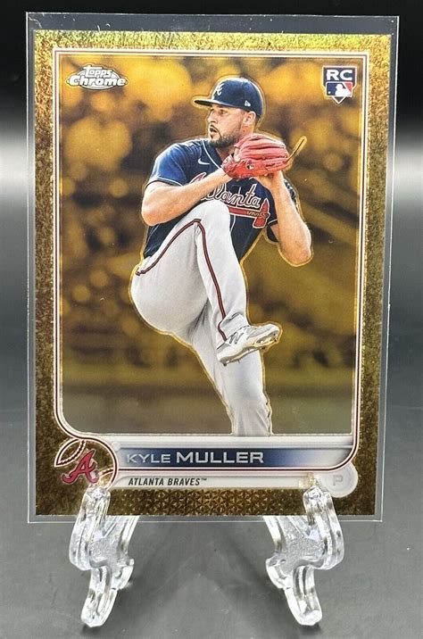 Kyle Muller Topps Gilded Collection Gold Etch Refractor Rookie Rc