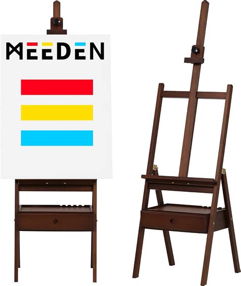 Meeden Studio H Frame Easel With Art Supply Storage Drawer