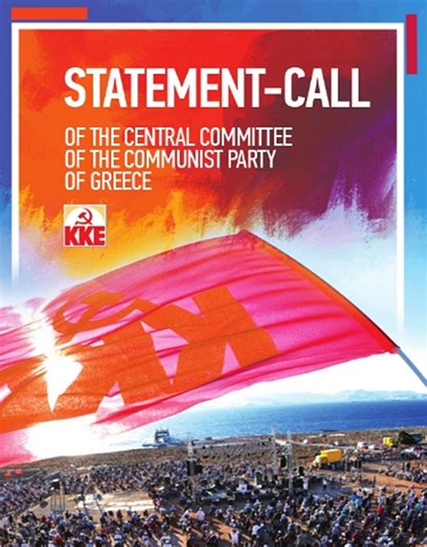 In Defense Of Communism Communist Party Of Greece Statement Of The Cc