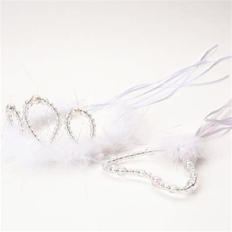 Wand & Tiara Set White - Toys & Co. - Little Adventures