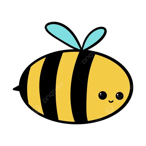 Abeja Kawaii PNG Dibujos Abeja Kawaii Lindo PNG Y PSD Para Descargar