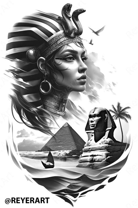 egyptian goddess tattoo 1