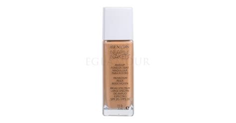Revlon Nearly Naked Spf Podk Ad Dla Kobiet Ml Odcie Medium Beige Perfumeria