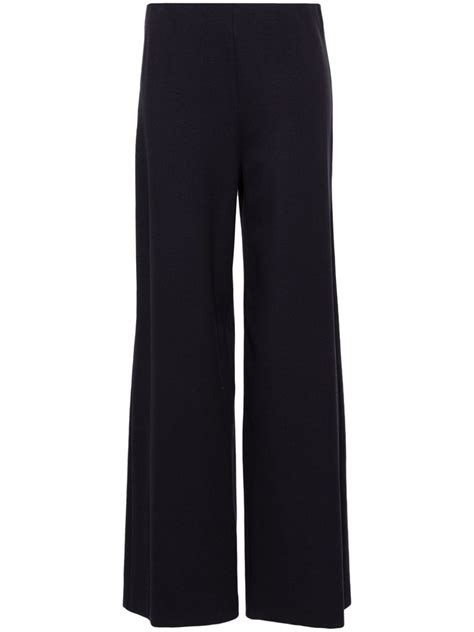 Odeeh Wide Leg Jersey Trousers Farfetch