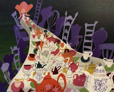 Alice In Wonderland Tea Party Scene 1951