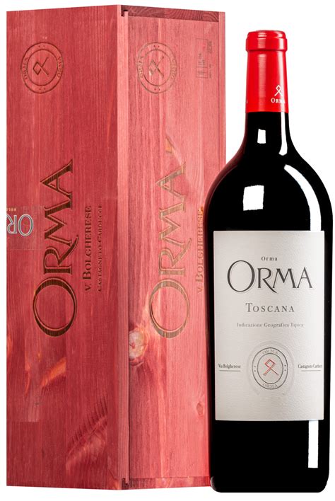 Orma Toscana Rosso Igt 2020 Magnum In Original Holzkiste Superiorede