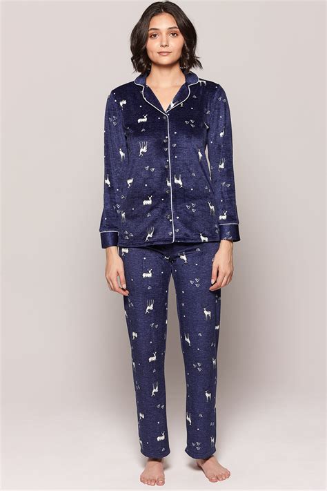 Claudel Lingerie Christmas Gift Set With Pajama Set BA