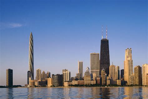 Spiraling Calatrava Chicago Tower To Be Worlds 2nd Tallest Inhabitat