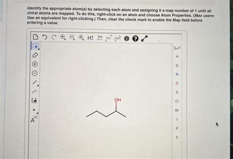 Solved Identify The Appropriate Atom S By Selecting Each Chegg