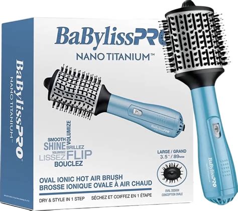 Escova Secadora Babyliss Pro Nano Titanium Hot Air Mm V Beleza Na Web