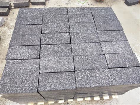 Cube Stone Landscaping Stones New G684 Black Granite