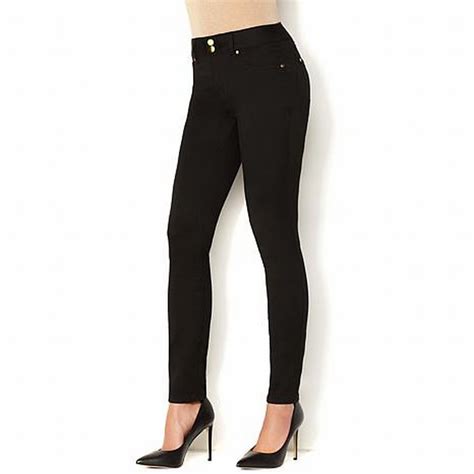 IMAN Cosmetics - IMAN NEW Black Womens Size 14 Curve Appeal Straight Skinny Jeans - Walmart.com ...