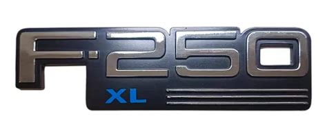 Emblema Ford F Xl Lateral Batea Cualquier Modelo Rayas Meses