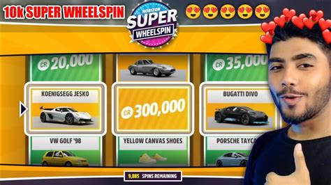 OPENING 10000 SUPER WHEELSPIN FORZA HORIZON 5 LUCKIEST SUPER