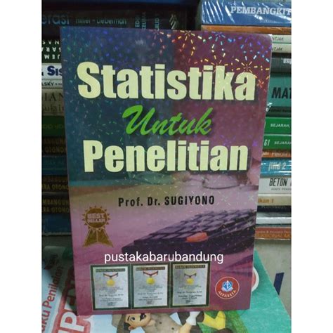 Jual Original Buku Statistika Untuk Penelitian Lengkap Edisi Revisi