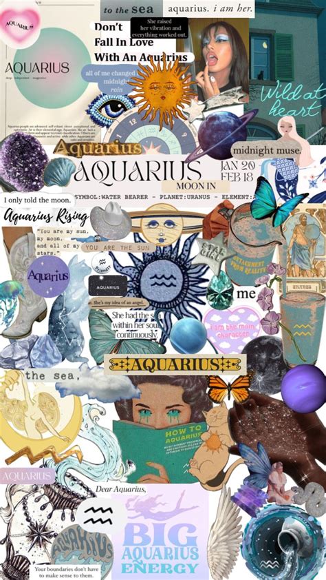 Aquarius Aquariusaesthetic Aquariusmoodboard Aquarius Aesthetic Aquarius Rising Aquarius