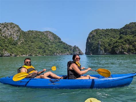 Halong Star Luxury Day Cruise Caves Kayak Buffet Lunch