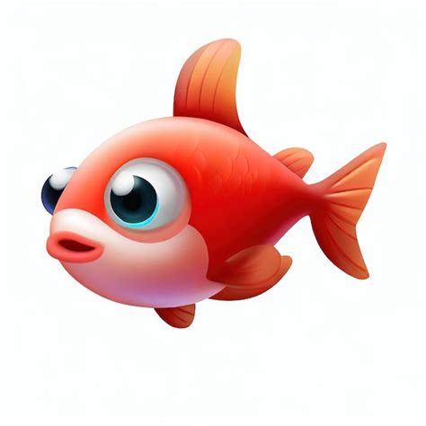 Premium AI Image | A fish with a big eye and a big nose