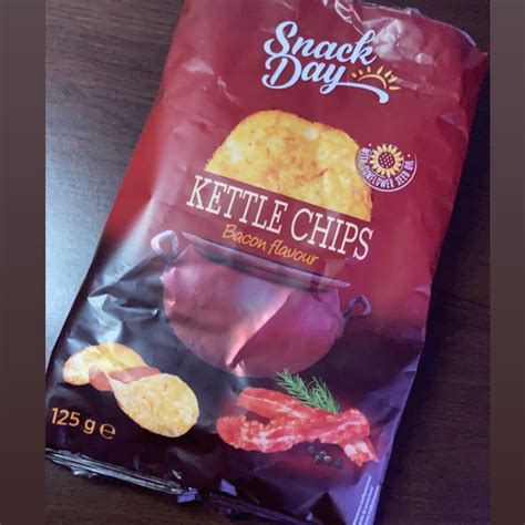 Snack Day Kettle Chips Bacon Flavour Reviews Abillion