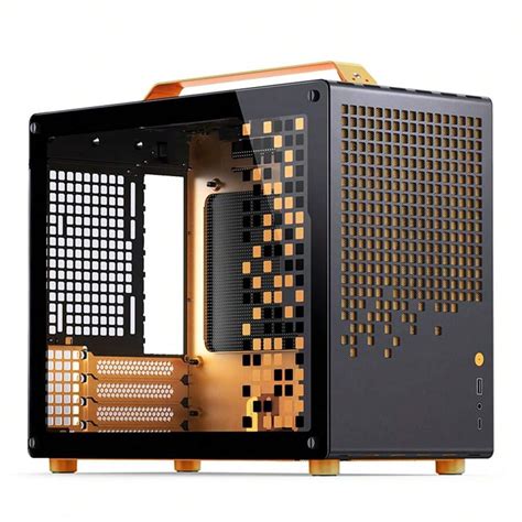 Bo Tier Pc Matx Z Avec Ch Ssis Vitr Poign E Amovible Prise En