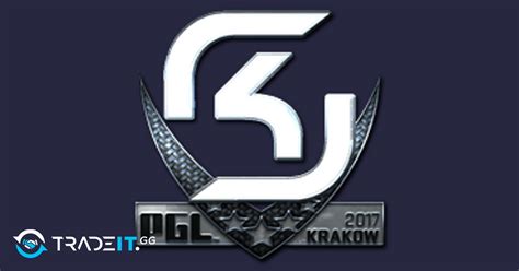 Sticker Sk Gaming Foil Krakow Tradeit