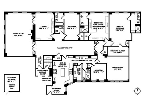 1115 5th Avenue 9B New York NY 10128 Sales Floorplans Property