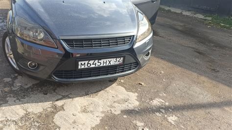Раздвоеный выхлоп ФФ2 седан — Ford Focus Sedan II, 1,8 л, 2008 года ...