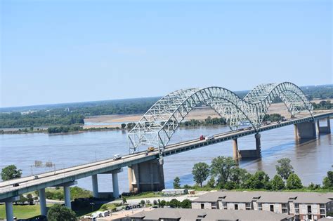 The Memphis & Arkansas Bridge | Mississippi river, Memphis, Mississippi