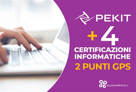 Dattilografia Digitale Certificazione Pekit Expert Scuolawebinar